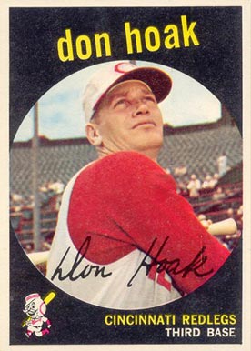 1959 Topps Don Hoak #25 Baseball Card