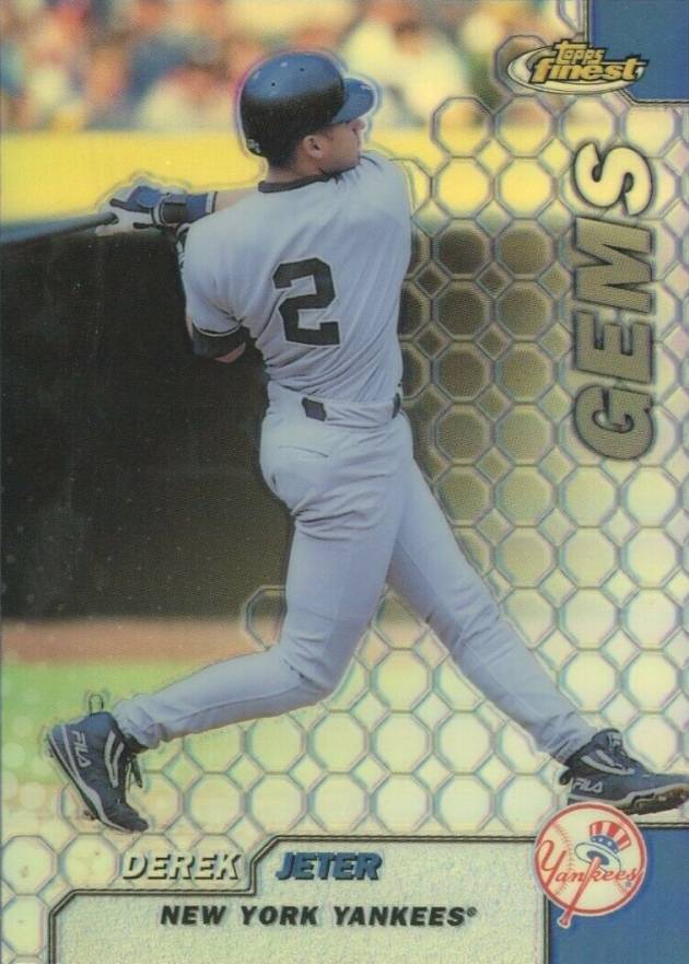 1999 Finest Derek Jeter #115 Baseball Card
