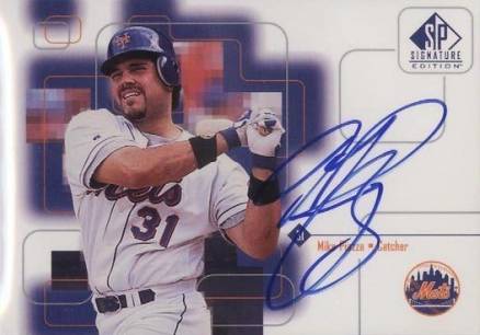1999 SP Signature Autographs Mike Piazza #MP Baseball Card