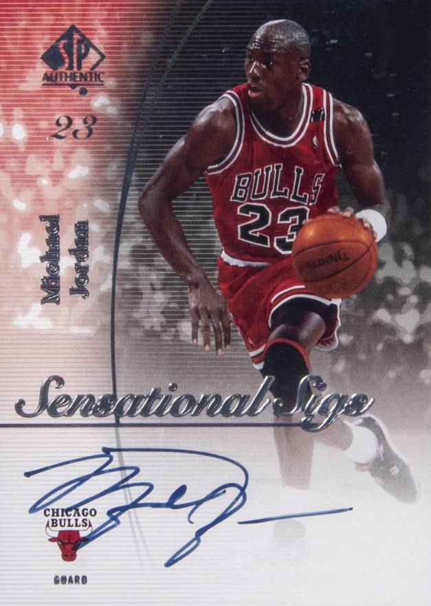 2005 SP Authentic Sensational Sigs Michael Jordan #SS-MJ Basketball Card