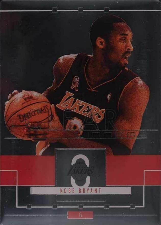 2002 Upper Deck Glass Kobe Bryant #91 Basketball Card