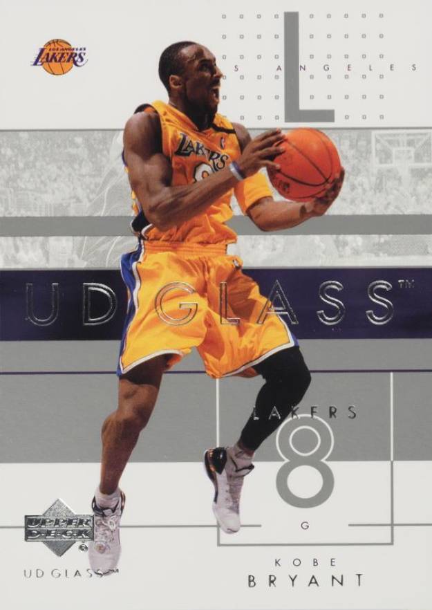2002 Upper Deck Glass Kobe Bryant #34 Basketball Card