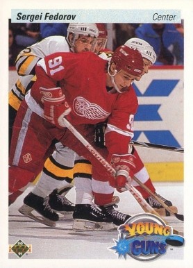 1990 Upper Deck Sergei Fedorov #525 Hockey Card