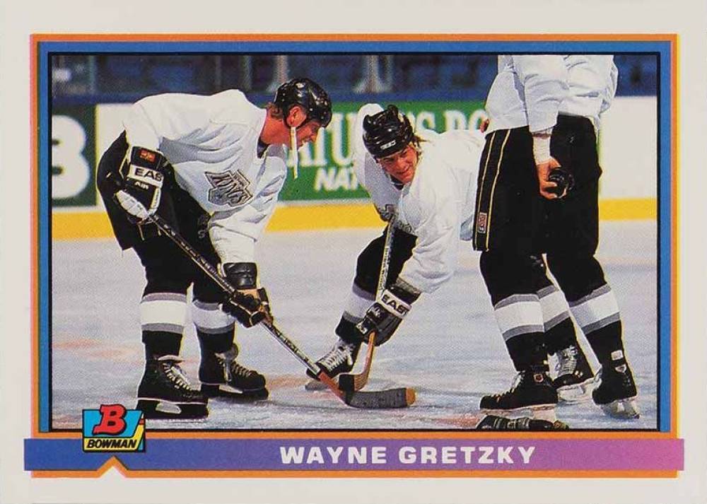 1991 Bowman Wayne Gretzky #176 Hockey Card