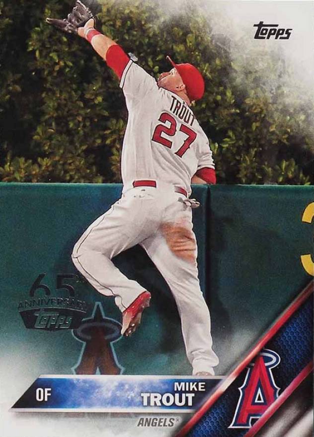2016 Topps Mike Trout #1 Baseball Card