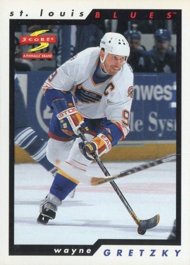 1996 Score Wayne Gretzky #41 Hockey Card