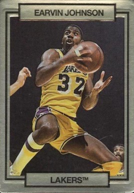 1990 Action Packed Promos Magic Johnson # Basketball Card