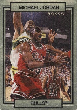 1990 Action Packed Promos Michael Jordan # Basketball Card