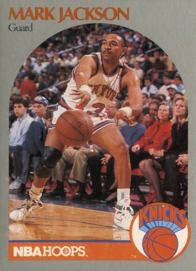 1990 Hoops Mark Jackson #205 Basketball Card