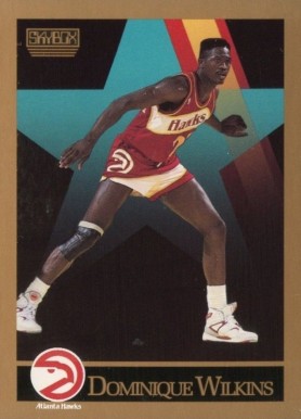 1990 Skybox Dominique Wilkins #11 Basketball Card