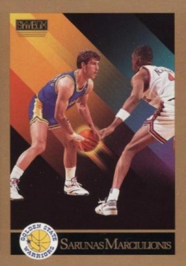 1990 Skybox Sarunas Marciulionis #97 Basketball Card