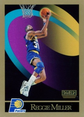 1990 Skybox Reggie Miller #117 Basketball Card