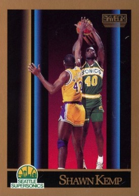 1990 Skybox Shawn Kemp #268 Basketball Card