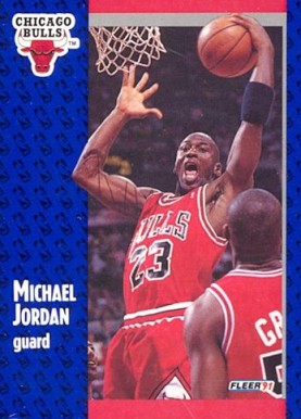 1991 Fleer Michael Jordan #29 Basketball Card