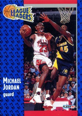 1991 Fleer Michael Jordan #220 Basketball Card