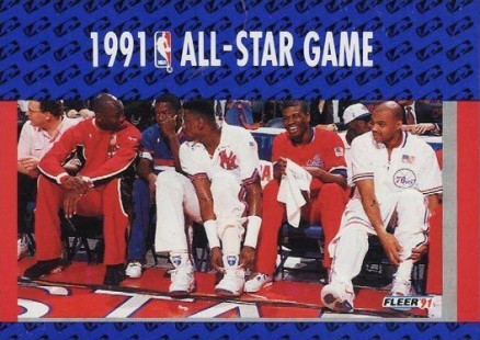 1991 Fleer 1991 All-Star Game #233 Basketball Card