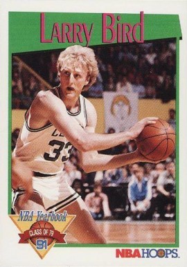 1991 Hoops Larry Bird YB #319 Basketball Card