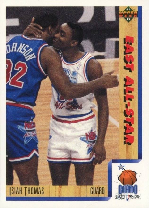 1991 Upper Deck Isiah Thomas #451 Basketball Card
