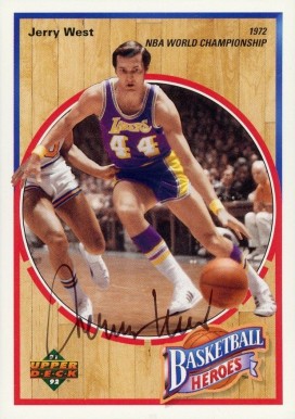 1991 Upper Deck Jerry West Heroes 1972 NBA World Championship #5 Basketball Card