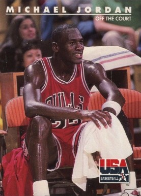 1992 Skybox USA Michael Jordan/Off The Court #41 Basketball Card