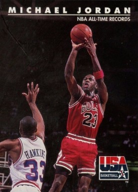 1992 Skybox USA Michael Jordan/NBA All-Time Records #45 Basketball Card