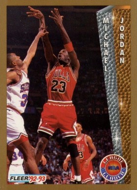 1992 Fleer Michael Jordan #238 Basketball Card