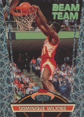 1992 Stadium Club Beam Team Dominique Wilkins #2 Basketball Card