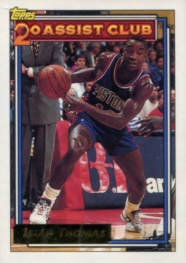 1992 Topps Gold Isiah Thomas #219 Basketball Card