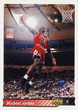 1992 Upper Deck Michael Jordan #23 Basketball Card