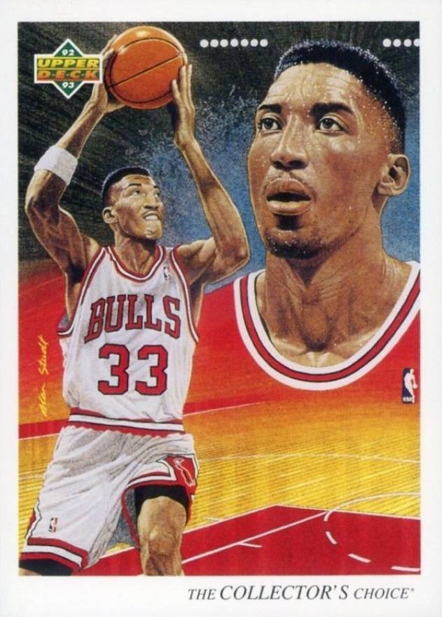 1992 Upper Deck Scottie Pippen #37 Basketball Card