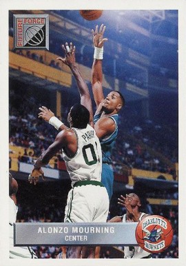 1992 Upper Deck McDonalds Alonzo Mourning #P44 Basketball Card