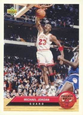 1992 Upper Deck McDonalds Michael Jordan #CH4 Basketball Card