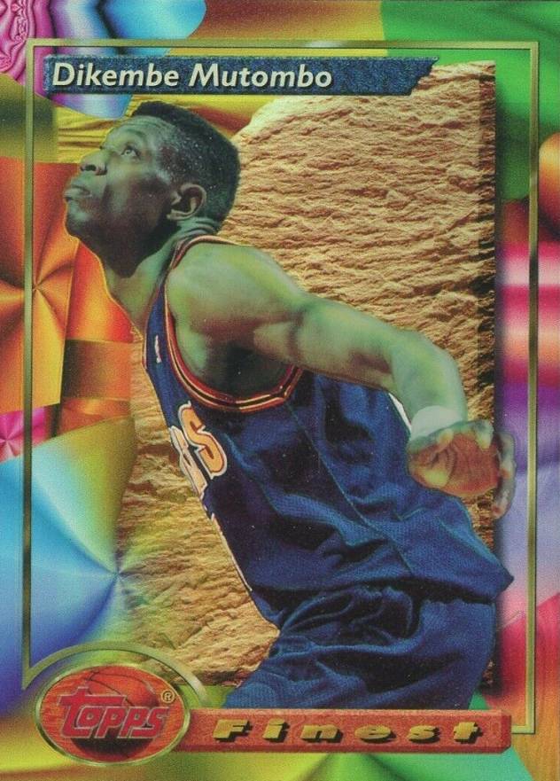 1993 Finest Dikembe Mutombo #164 Basketball Card