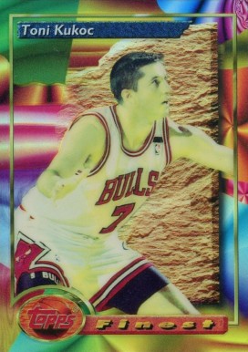 1993 Finest Toni Kukoc #14 Basketball Card