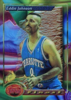 1993 Finest Eddie Johnson #27 Basketball Card