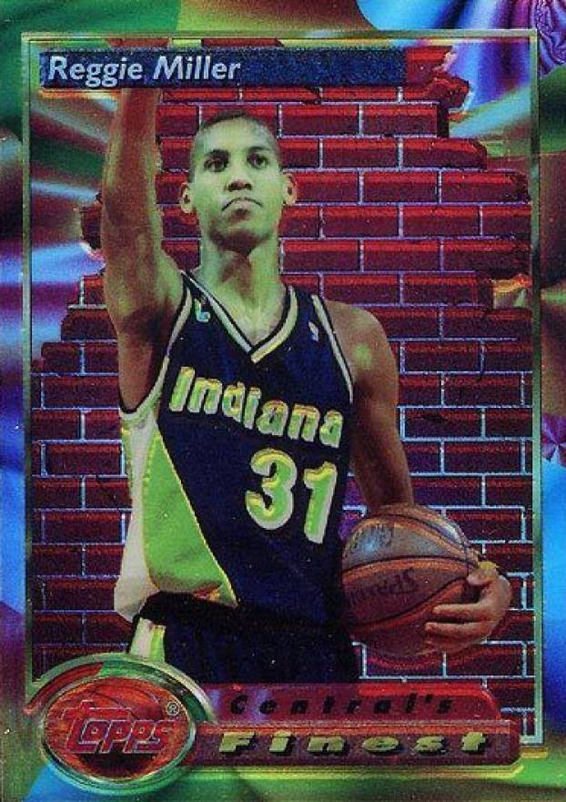 1993 Finest Reggie Miller #106 Basketball Card