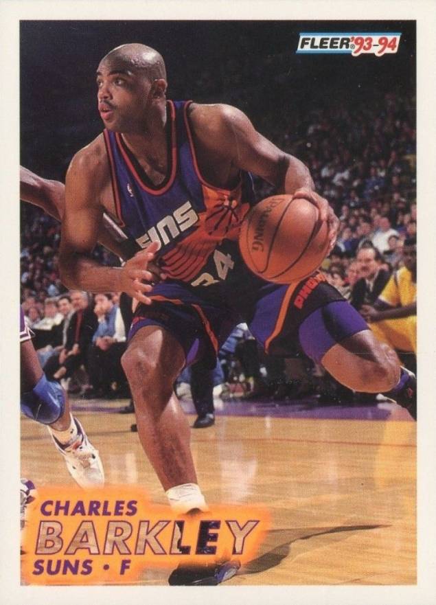 1993 Fleer Charles Barkley #163 Basketball Card