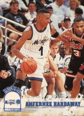 1993 Hoops Anfernee Hardaway #380 Basketball Card