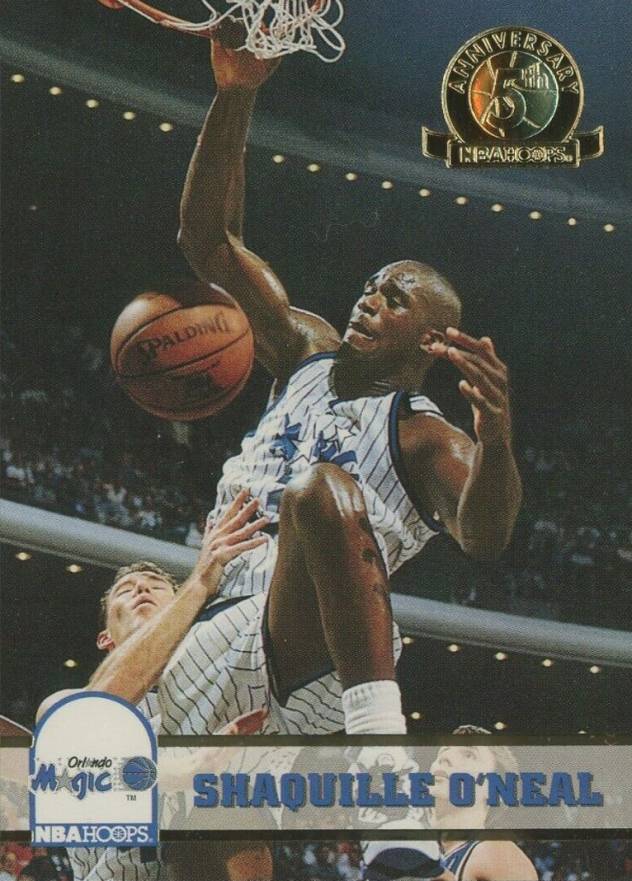 1993 Hoops Shaquille O'Neal #155 Basketball Card