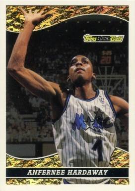 1993 Topps Black Gold Anfernee Hardaway #19 Basketball Card