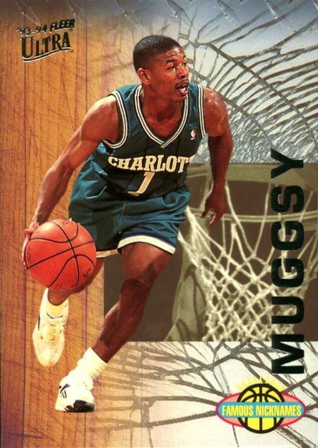 1993 Ultra Famous Nicknames Tyrone Bogues #2 Basketball Card
