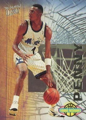 1993 Ultra Famous Nicknames Anfernee Hardaway #5 Basketball Card