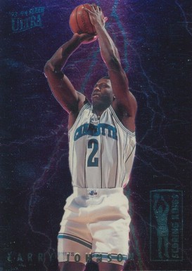 1993 Ultra Scoring Kings Larry Johnson #4 Basketball Card