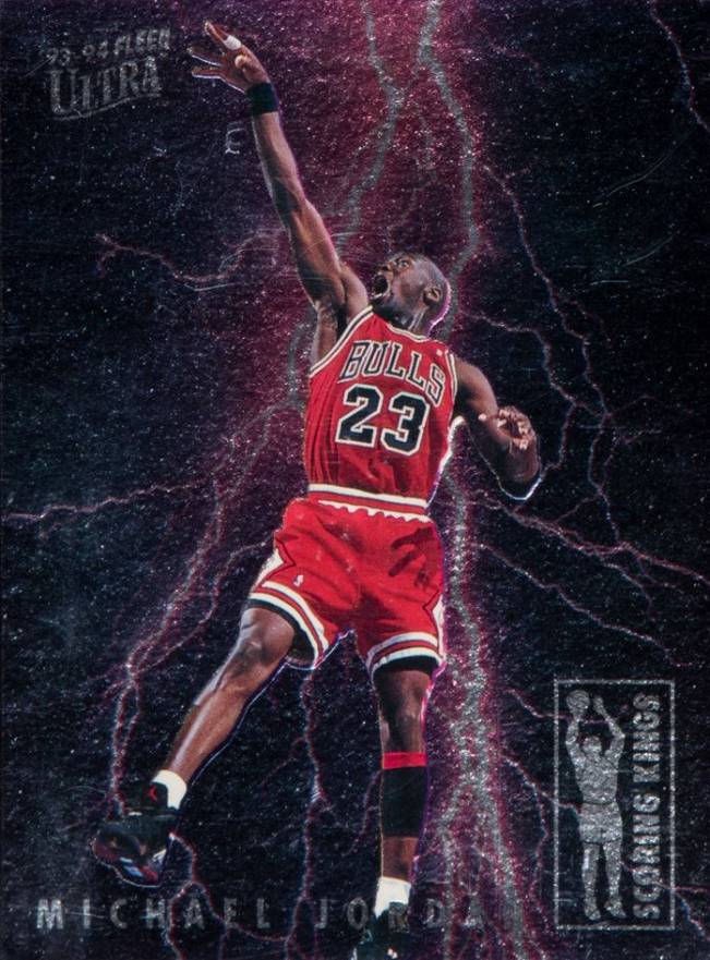1993 Ultra Scoring Kings Michael Jordan #5 Basketball Card