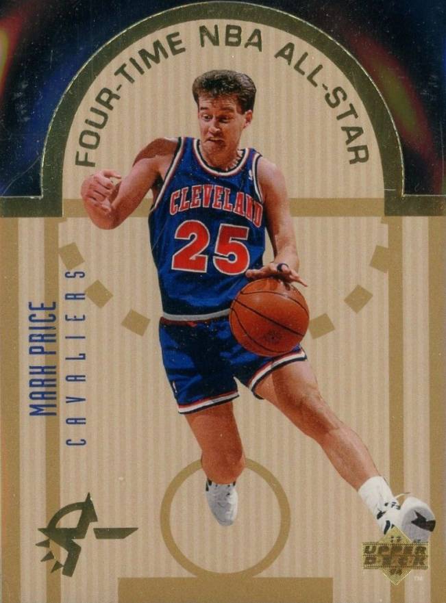 1993 Upper Deck SE Die-Cut All-Stars East/West Mark Price #E5 Basketball Card
