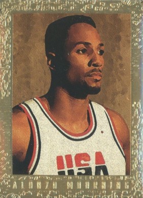 1994 Skybox USA Portraits Alonzo Mourning #PT1 Basketball Card
