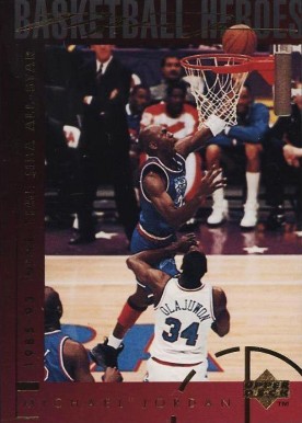 1994 Upper Deck Jordan Heroes Michael Jordan #41 Basketball Card