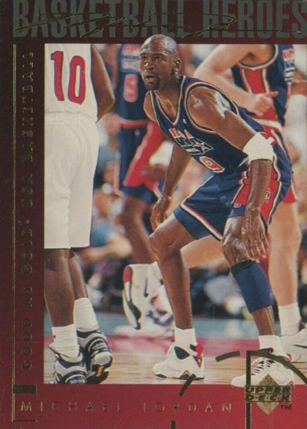 1994 Upper Deck Jordan Heroes Michael Jordan #42 Basketball Card