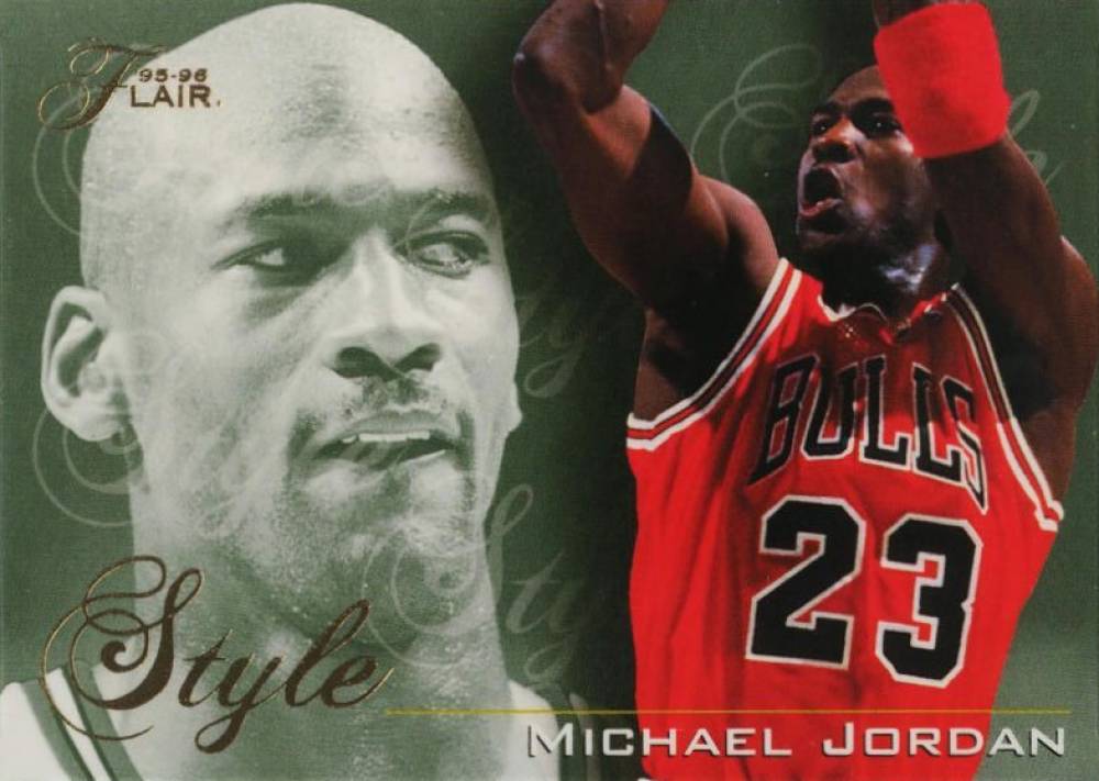 1995 Flair Michael Jordan #235 Basketball Card