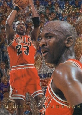 1995 Flair Michael Jordan #15 Basketball Card